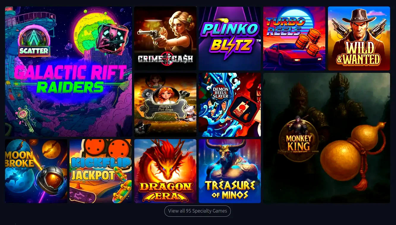 Fastpay mobile casino app interface on smartphone screen